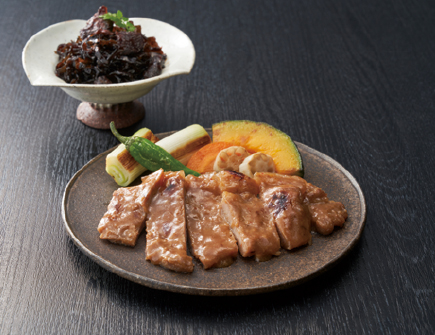 うなぎ昆布と豚肉西京味噌仕立て