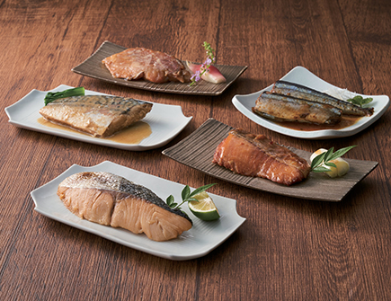 煮魚、焼魚詰合せ