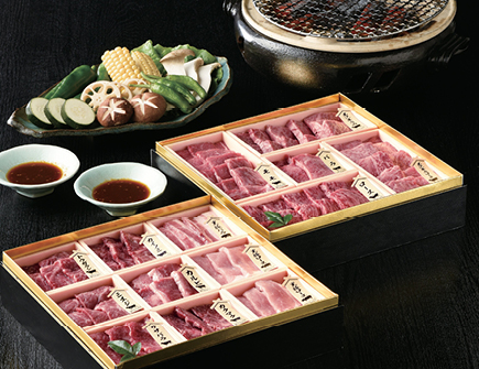 和牛・黒豚焼肉用詰合せ御膳