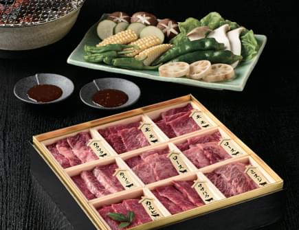 黒毛和牛　焼肉用詰合せ御膳