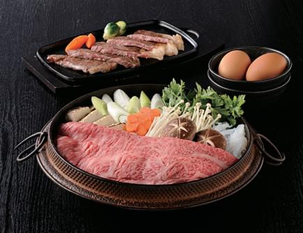 宮崎牛ステーキ、すき焼き用50000