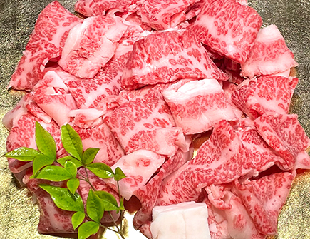 若狭牛　バラ一口すき焼き