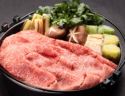 松阪牛　ロース肉すき焼