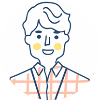 男性のイラスト