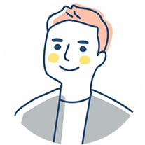 男性のイラスト